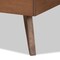 Baxton Studio Amira Mid-Century Modern Transitional Ash Walnut Finished Wood Twin Size Platform Bed 180-11154-11159-Zoro - alternate 7